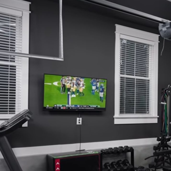 Home-Gym-Tv-Mounting